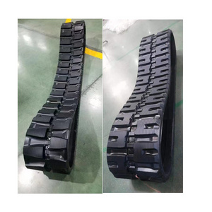 Best Sale 450*86*55 skid steer loader rubber tracks  cat 299d skid steer rubber track