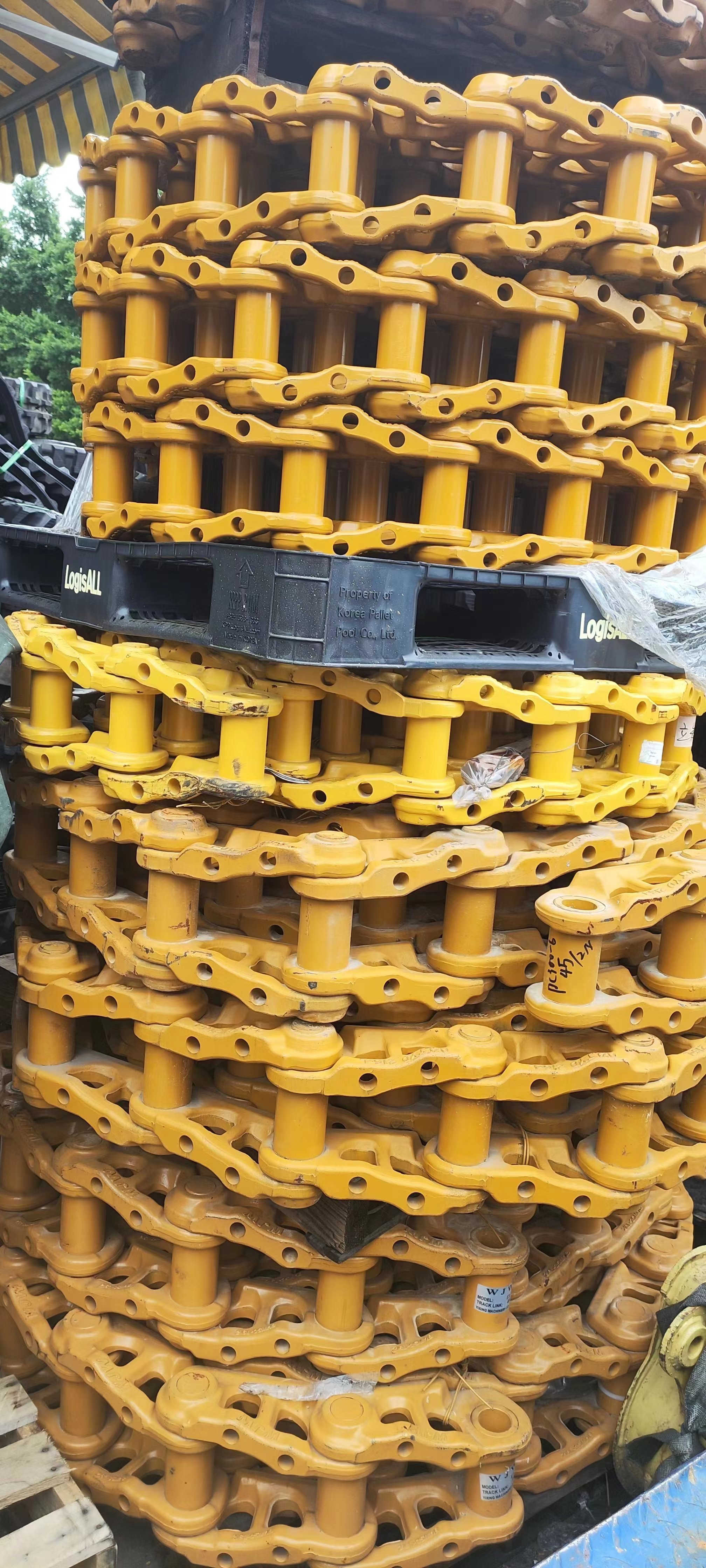 For Komatsu PC300 PC350-7 PC360-7 Excavator Track Chain Link undercarriage track chain links