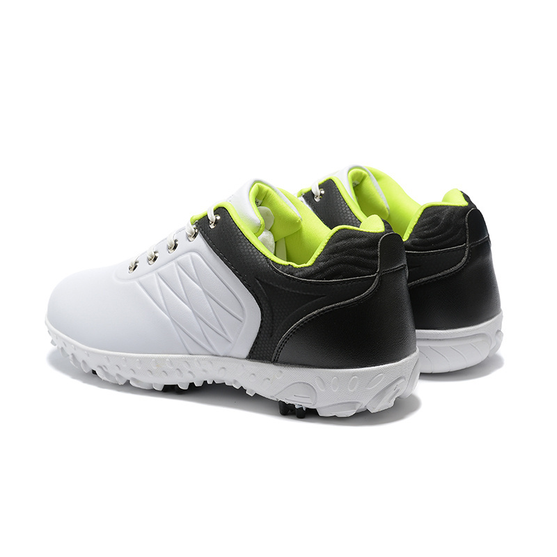 Wear Resistant Breathable Sports Shoes Microfiber Fabric Waterproof and Non-slip Golf Shoes for Men