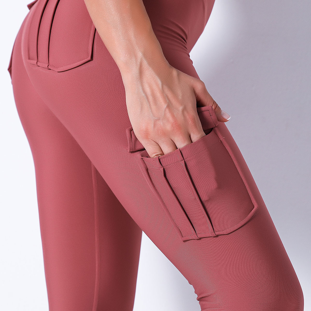 Cargo Joggers Buttery Soft Leggings  With Pockets For Wom Fitness Yoga Pants