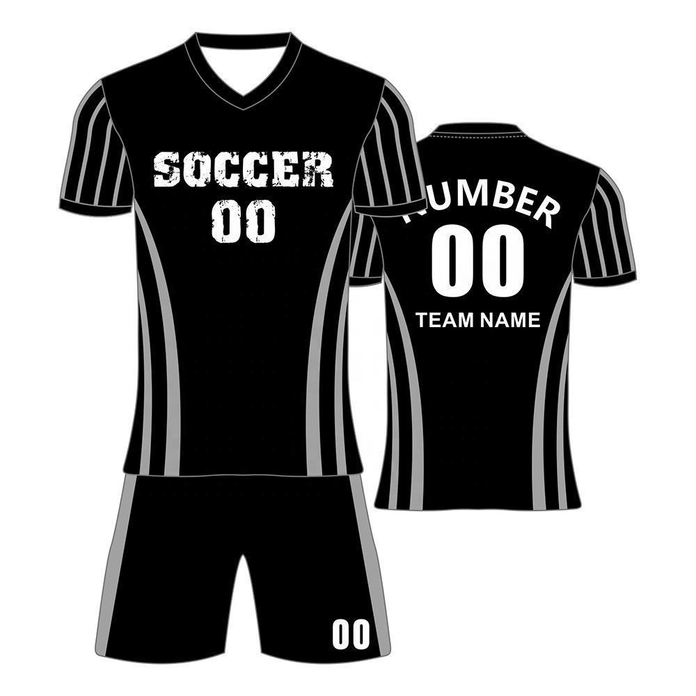 LUSON Oem Custom Football Jersey Team Sets Sublimated  Training Wear Vintage Cheap Retro Soccer Jersey