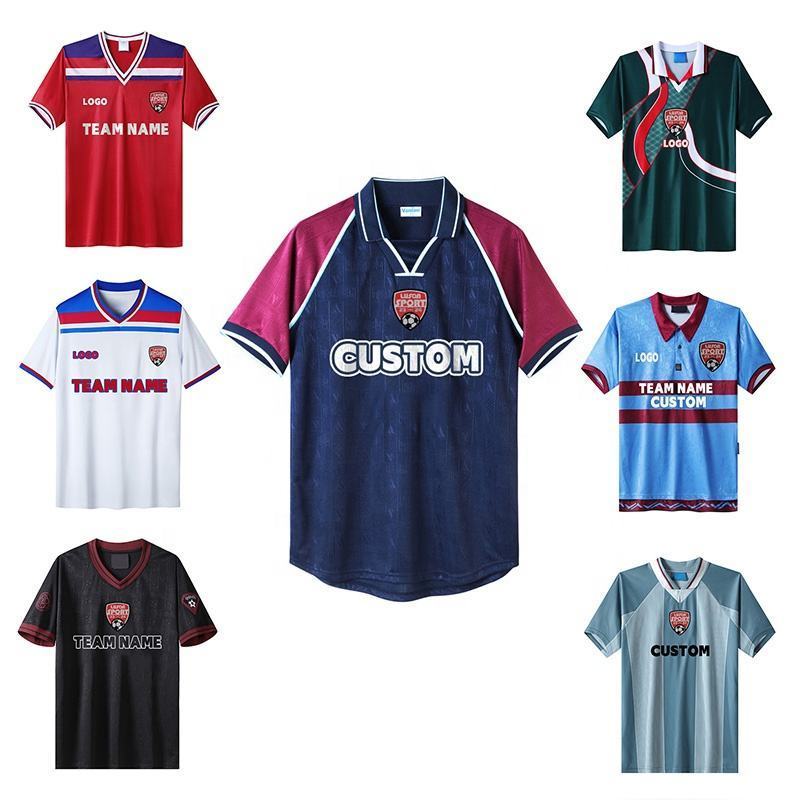 Top Grade Player Version Soccer Jersey Breathable Soccer Uniform For Men Custom Football Jersey Retro Soccer Jersey