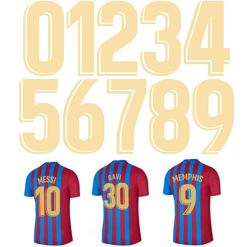 Wholesale heat transfer vinyl screen printing football heat transfer number basketball sports number letter dtf transfer