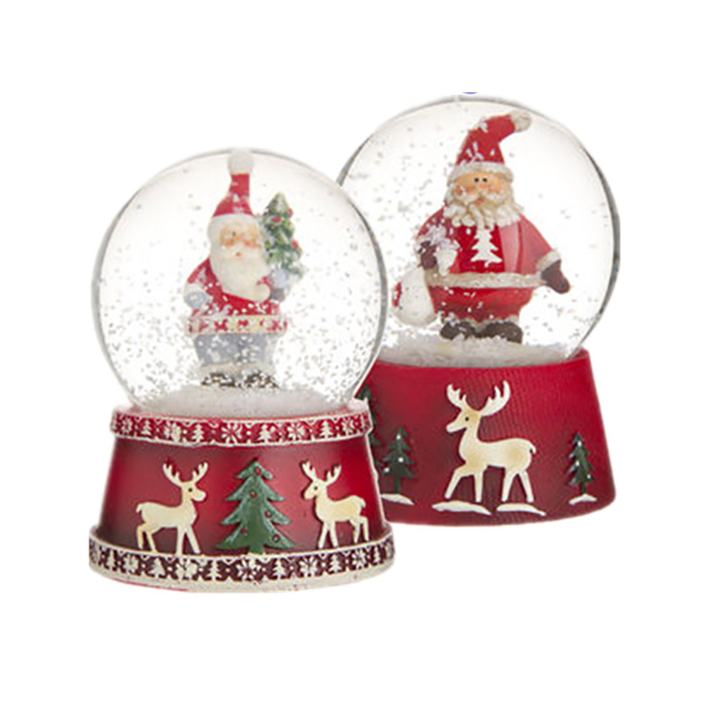 Christmas Small Yard House Water Snow Globe for Sale