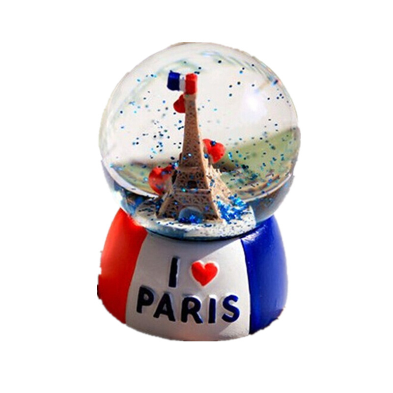 Custom Canada flag snow globes for tourists as souvenir