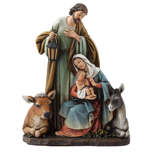 Resin nativity set catholic religious statues