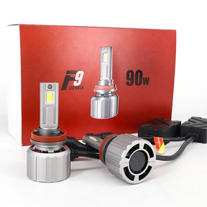 F9 Auto LED Light H4 130W  H7 H1 H3 Headlamps Bulb H11 9005 9006 H13 9007 H4 Car headlight