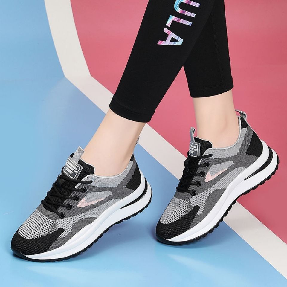 New Arrival Women's Shoes Mesh Upper Breathable Casual Shoes Light Casual Running Outdoor Soft Sole Sports Sneakers