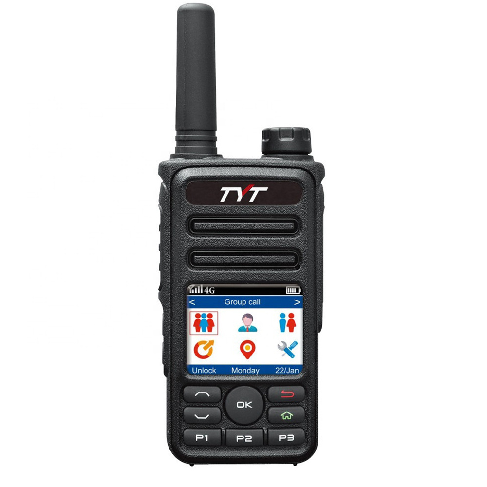 IP-77 TYT Zello 4G LTE Walkie Talkie 3G WCDMA Poc Radio Two way Radio with GPS Beidou SOS Optional Walkie Talkie Mini