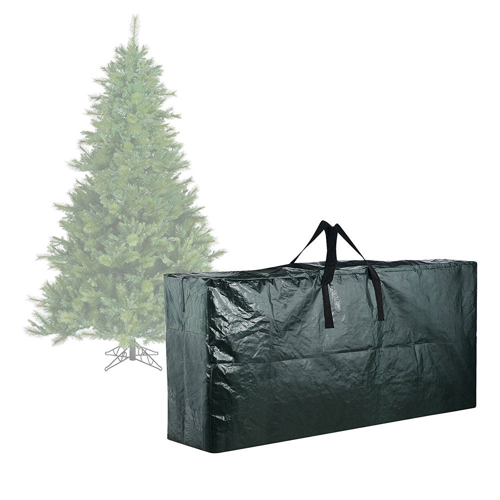 Eco-friendly Transparent PE Christmas Tree Storage Bag 2021 hot sale dustproof  Christmas Tree cover