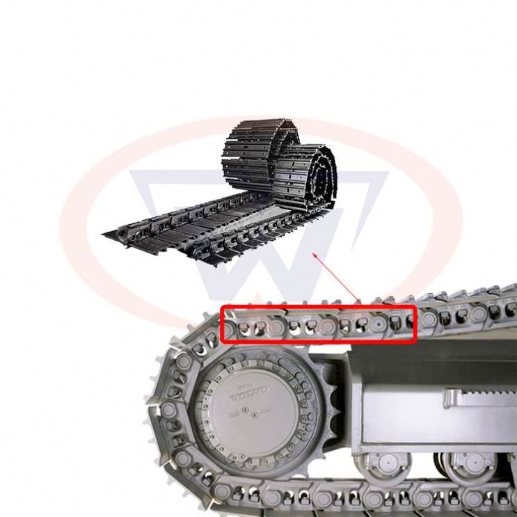 Width 400Mm 450Mm 510Mm 600Mm 700Mm 750Mm 800Mm Excavator Steel Track Plate Track Shoe Triple Grouser Track Pad