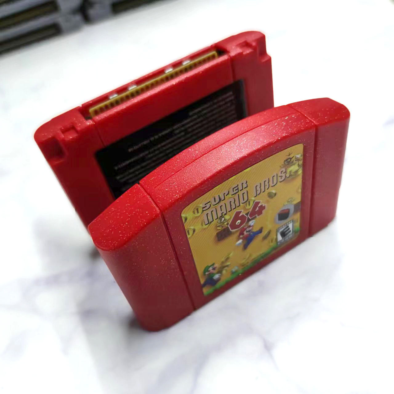 bros  Dragonball Z Kart  GolenEye mario characters Video Game Card  N64 Games Cartridges Red CASE