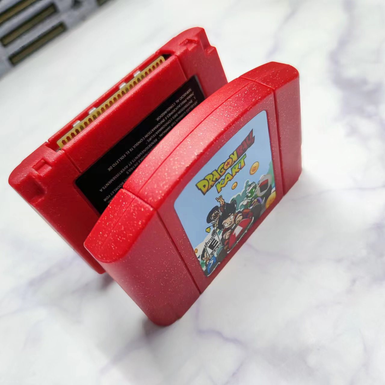 bros  Dragonball Z Kart  GolenEye mario characters Video Game Card  N64 Games Cartridges Red CASE