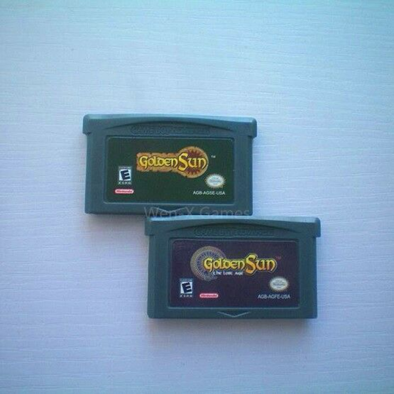 Video Game Golden Sun The Lost Age Cartridge for nintendo gba