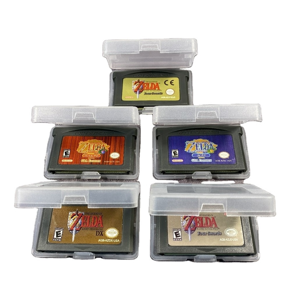 THE LEGEND OF ZELDA LINKS AWAKENING FOUR SWORDS SEASONS AGES Cartridge Console Card for nintendo gba