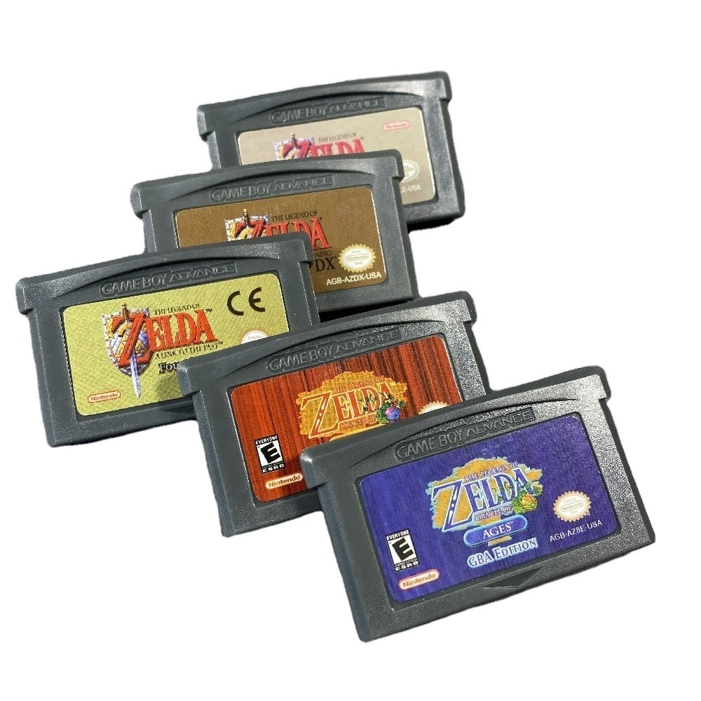 THE LEGEND OF ZELDA LINKS AWAKENING FOUR SWORDS SEASONS AGES Cartridge Console Card for nintendo gba