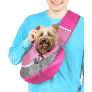 Pet Carrier Small Dog Puppy Cat Carrying Bag Purse Pouch - For Pooch Doggy Doggie Yorkie Chihuahua Baby - Hiking Front Backpack