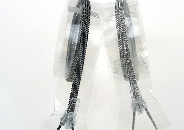 Chinese Factory Transparent Zipper PVC Zippers For Makeup Bag