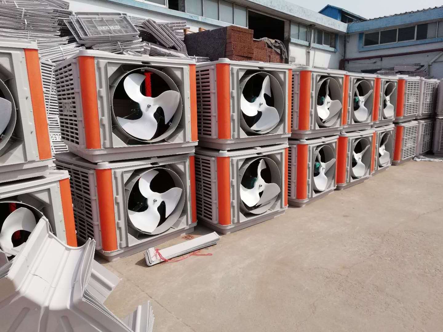 Industrial Mobile Plastic Mould For 4KW 48000BTU Evaporative Air Cooler 120L For Cold Room In Saudi Arabia