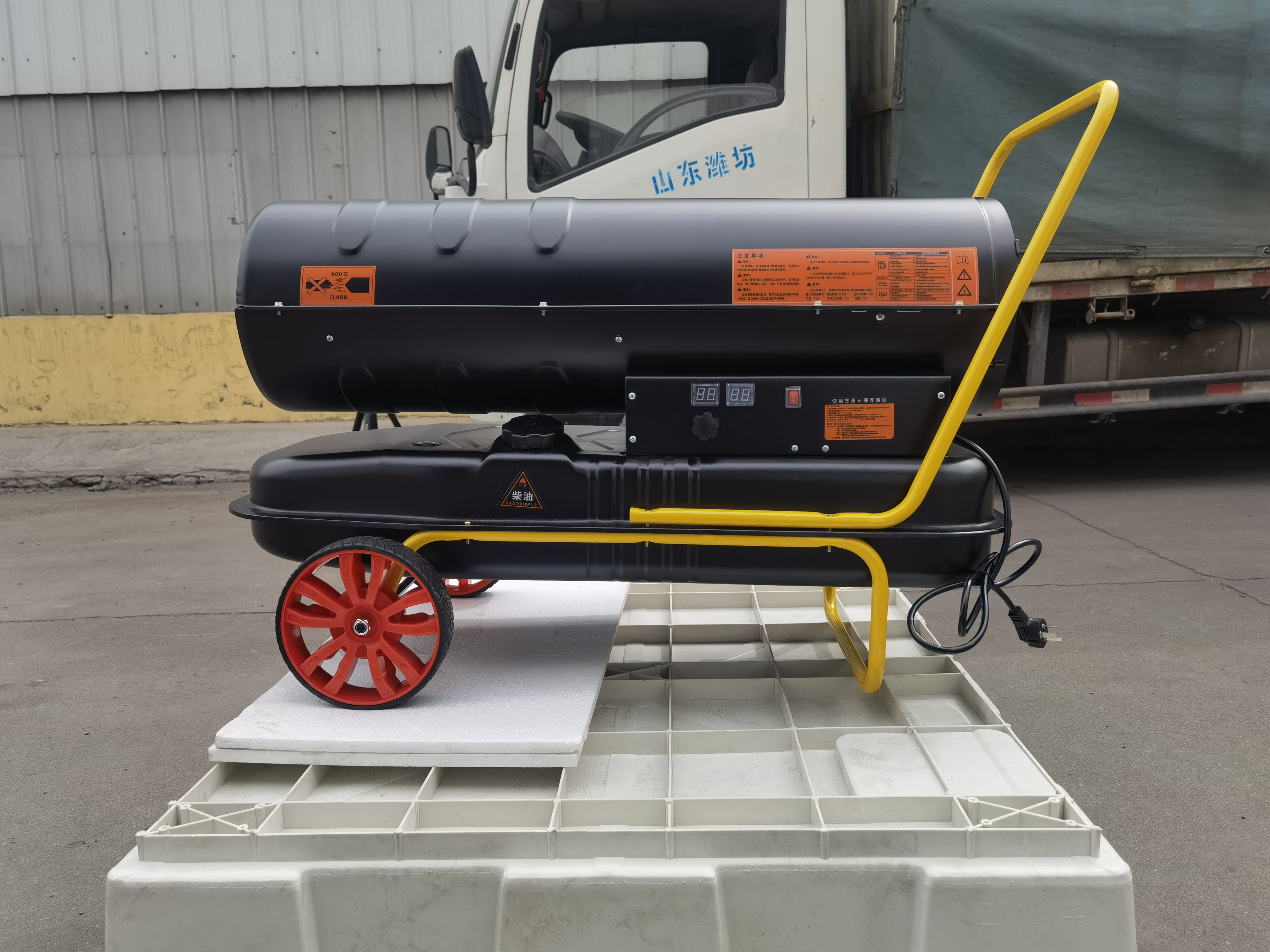 Heat gun Diesel Indirect heaters Oil Industrial heater Construction heater Workshop heating & Deduction