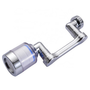 Universal Swivel Rotation Extender Faucet  Aerator Filter Splash-proof  bathroom sink faucet extension