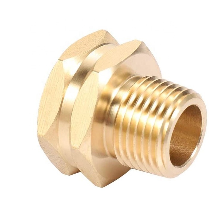 brass pipe fitting Female 3 /4 NH 11. 5 x 1 /2 Male NPT Garden Hose Adapter