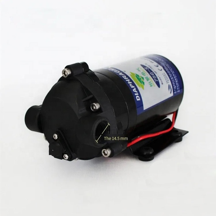 DC 24v 50GPD 75GPD 100GPD 150GPD 300GPD Water Filter Pump Self  Sucking RO Pressure Booster Pump For RO Water System Parts