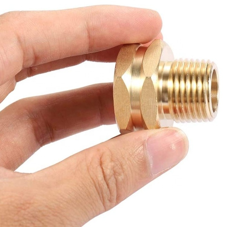 brass pipe fitting Female 3 /4 NH 11. 5 x 1 /2 Male NPT Garden Hose Adapter