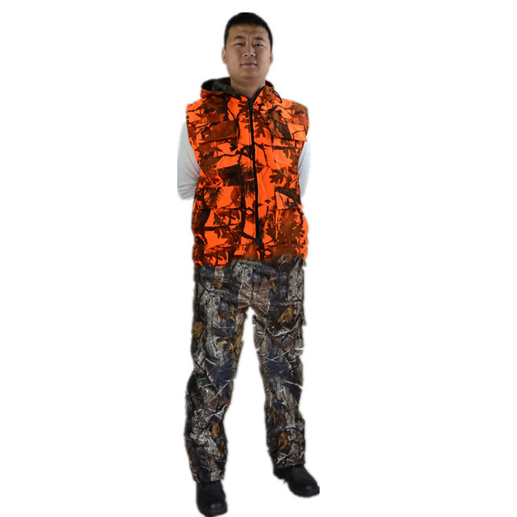 Upland Orange Hunting Vest Blaze Camo Vest Waterproof & Fishing Outdoor Jungle Camouflage Hunting Vests