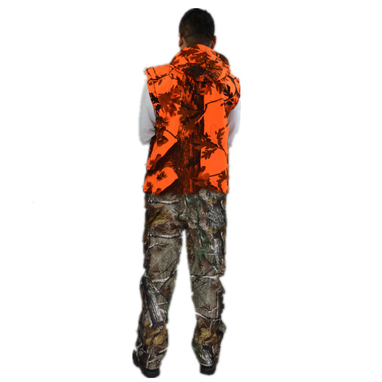 Upland Orange Hunting Vest Blaze Camo Vest Waterproof & Fishing Outdoor Jungle Camouflage Hunting Vests