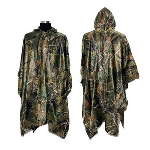 Camouflage Multifunctional Poncho Camouflage Raincoat Hunting Clothing Waterproof And Durable