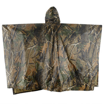 Camouflage Multifunctional Poncho Camouflage Raincoat Hunting Clothing Waterproof And Durable