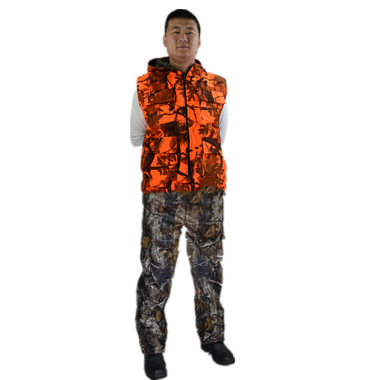 Upland Orange Hunting Vest Blaze Camo Vest Waterproof & Fishing Outdoor Jungle Camouflage Hunting Vests