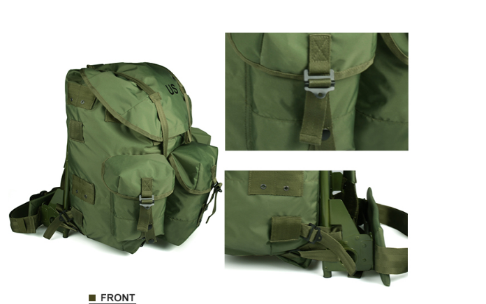 120L MOLLe Mini Medium Large Multicam Surplus Canvas Us Alice Jungle Field Pack Bag Backpack With Frame