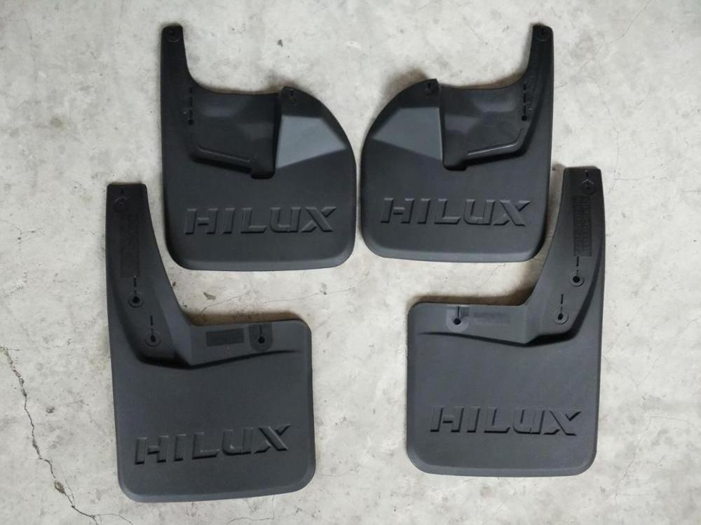 Auto mud flaps for Hilux Vigo 2006-2014 car fenders mud guard splash guards for toyota