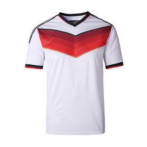 Custom digital printing v neck england football shirt 2024 men's football jerseys sublimation team training retro soccer jersey