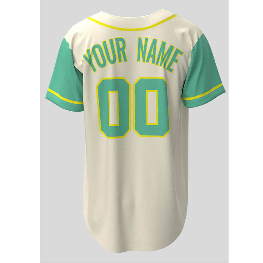 Custom Blank Baseball Jersey for Men Wholesale Casual Button Down Youth Shirts Short Sleeve Team Sports Baseball Uniform