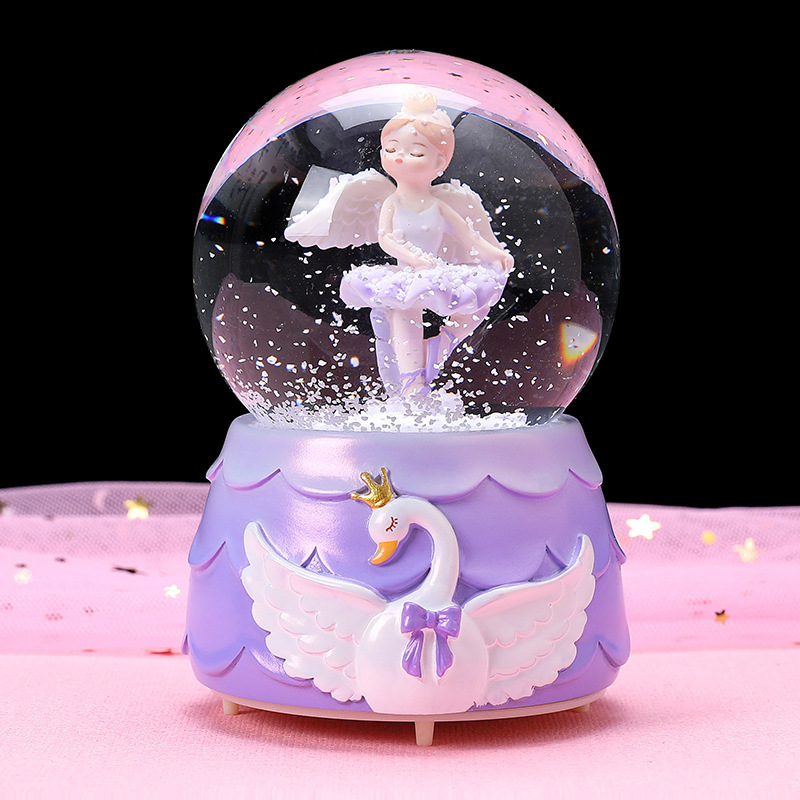 SOUVENIR Fantasy Snow Globe, Beautiful Snowball, Birthday, Christmas, Gift for Girls