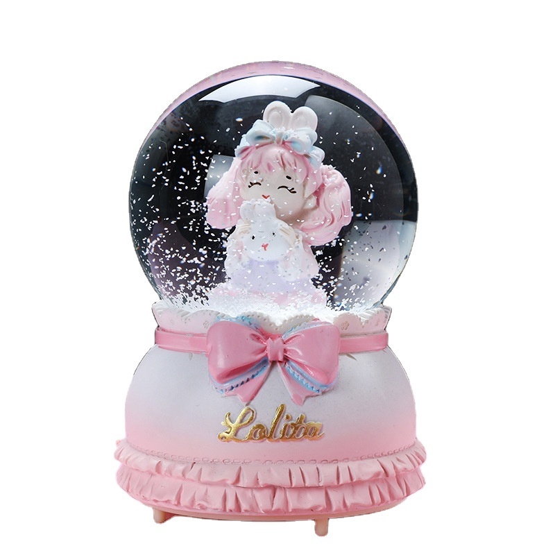 SOUVENIR Fantasy Snow Globe, Beautiful Snowball, Birthday, Christmas, Gift for Girls