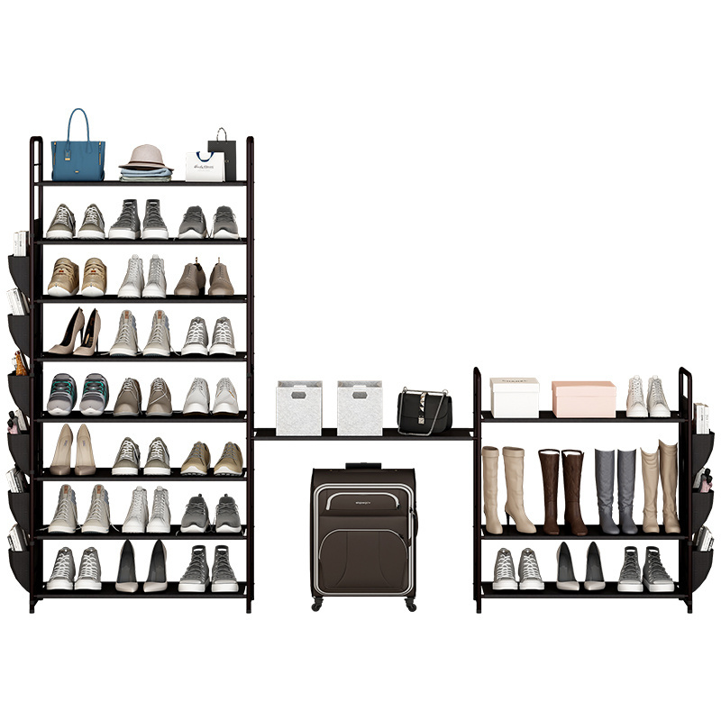 2021Suoernuo store shoe rack with 4 layer shoe rack DIY super shoe rack