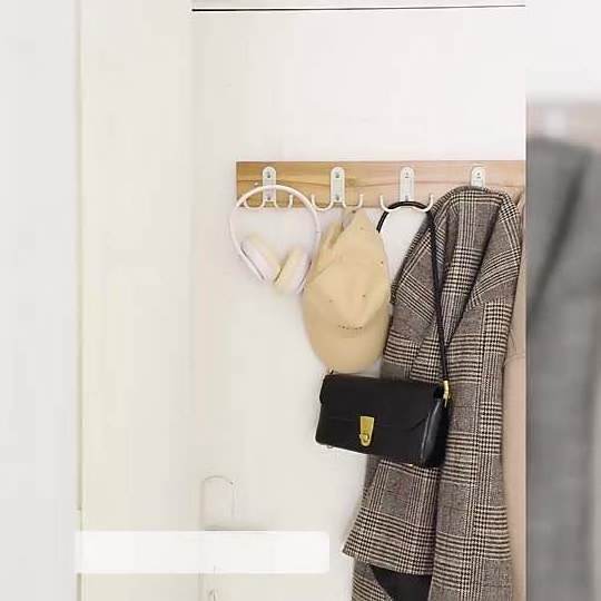 Wholesales Hot Selling Living Room Bathroom Multifunctional Hook Wall Rack Hook Over The Door Coat Rack