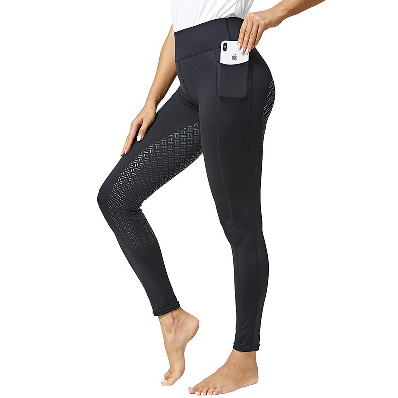 Wholesale Full-Seat Casual horse riding leggings Women's breeches Equestrian Sportswear Stretch High Waist Non-Slip Trousers