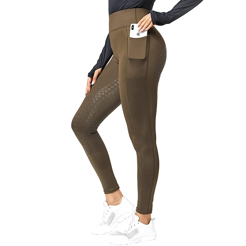 Wholesale Full-Seat Casual horse riding leggings Women's breeches Equestrian Sportswear Stretch High Waist Non-Slip Trousers