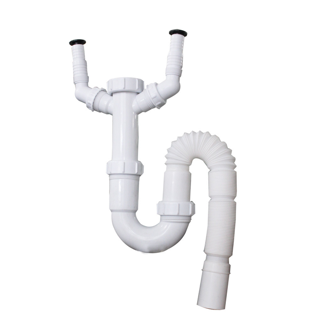 TALEA  kitchen sink waste trap; kitchen sink siphon with water sealing;kitchen sink drain pipe with anti odorant function