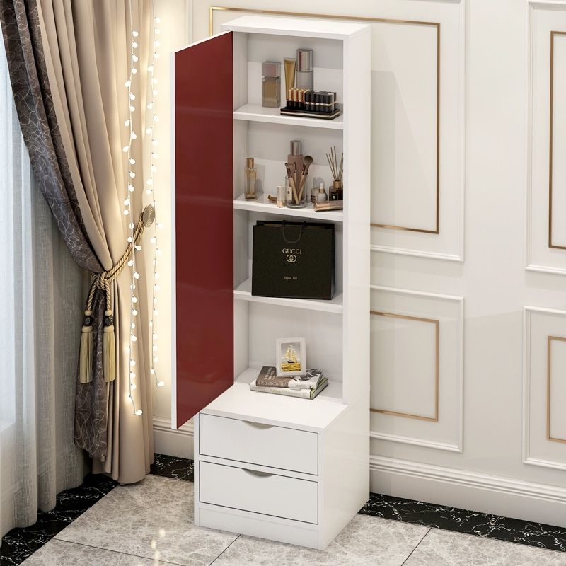 Multifunctional Nordic Dressing Table With Led Mirror Storage Cabinet With Mirror Bedroom Furniture Dresser