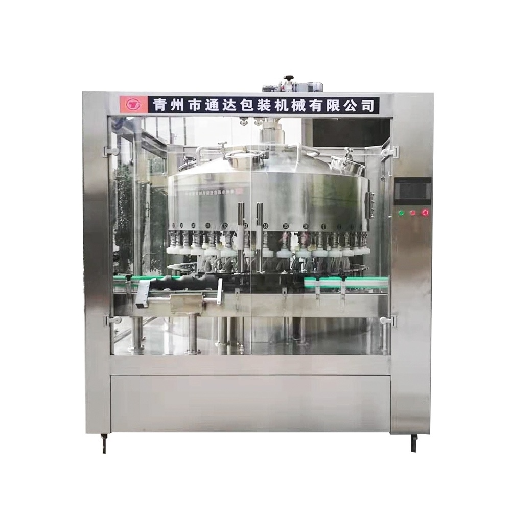 glass bottle non-carbonated liquid automatic filling dispensing machine for sale