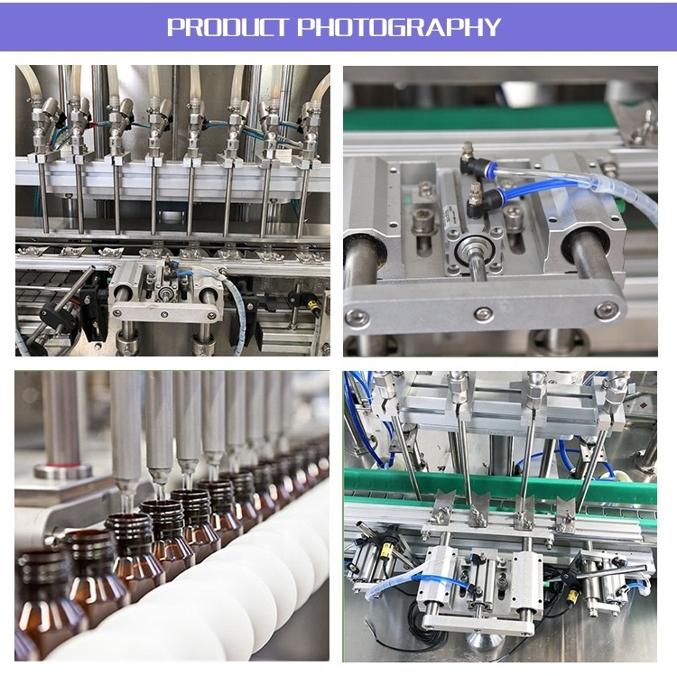 small liquid scale  syrup filling machine production line automatic liquor vodka spirit  bottling machine