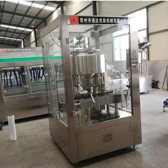 small liquid scale  syrup filling machine production line automatic liquor vodka spirit  bottling machine