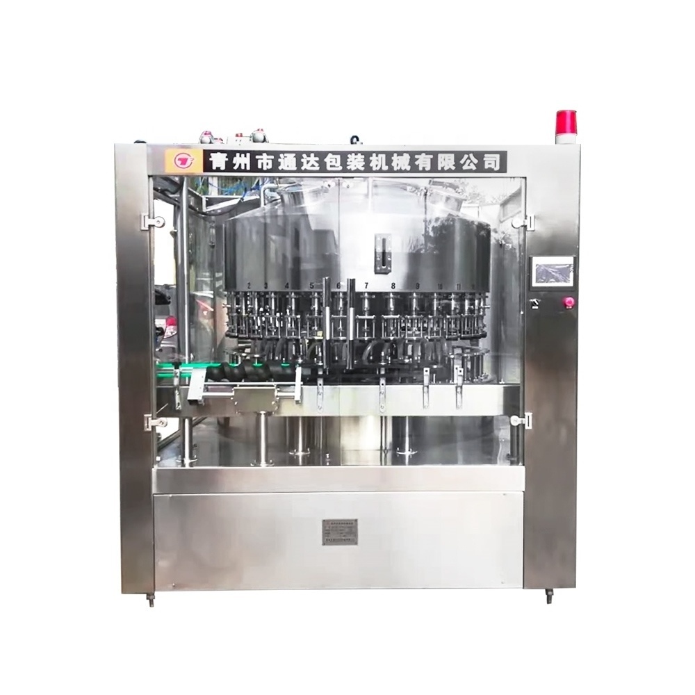 glass bottle non-carbonated liquid automatic filling dispensing machine for sale