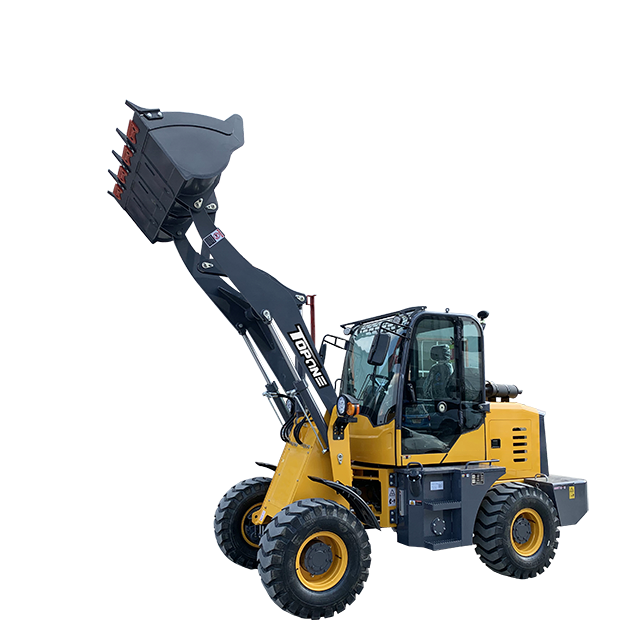 cheap price 4X4 all rough terrains mini wheel loader snow plow for sale